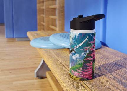 Cyber Samurai Rat Stainless Steel Water Bottle