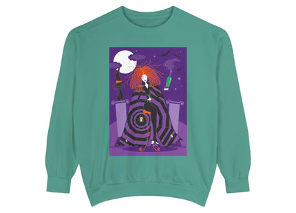 Mystic Elegance Unisex Garment-Dyed Sweatshirt
