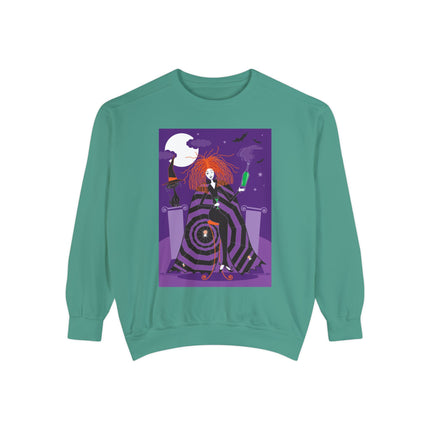 Mystic Elegance Unisex Garment-Dyed Sweatshirt
