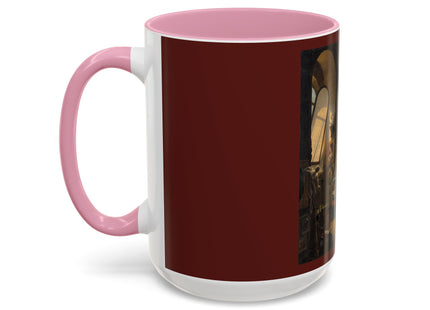 Raphael and his Muse in the Atelier by Vincenzo Abbati Colorful Mugs (11oz, 15oz)