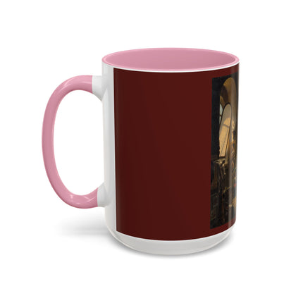 Raphael and his Muse in the Atelier by Vincenzo Abbati Colorful Mugs (11oz, 15oz)