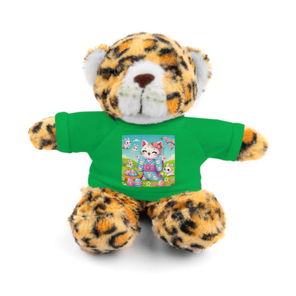 Springtime Kitten’s Easter Joy Stuffed Animals with Tee