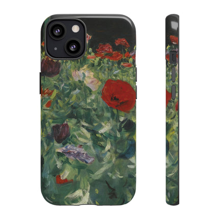 Poppies (A Study of Poppies for Carnation, Lily, Lily, Rose) by John Singer Sargent Phone Cases