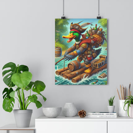 The Daring Drake Giclée Art Print