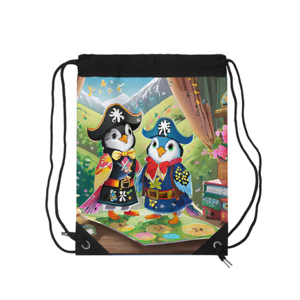 Ahoy, Matey! Drawstring Bag