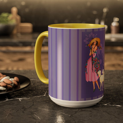Easter Elegance Colorful Mugs (11oz, 15oz)