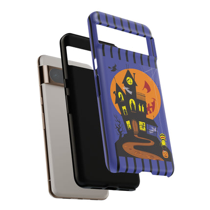 Halloween Night at the Haunted House Phone Cases