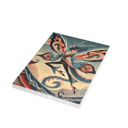 Dragon Fairy of the Temple Postcard Bundles (envelopes included) - Bundles of 10, 30, 50 Pieces
