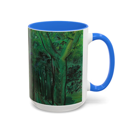 Route en forêt by Raoul Dufy Colorful Mugs (11oz, 15oz)
