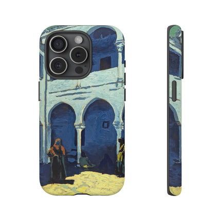 Courtyard of Moroccan Riad by George Gaudion Phone Cases