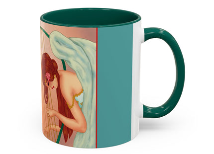 Heavenly Angel Duet Colorful Mugs (11oz, 15oz)