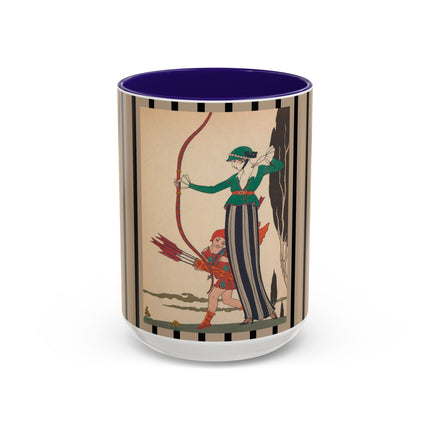 L'Arc Rouge by George Barbier Colorful Mugs (11oz, 15oz)