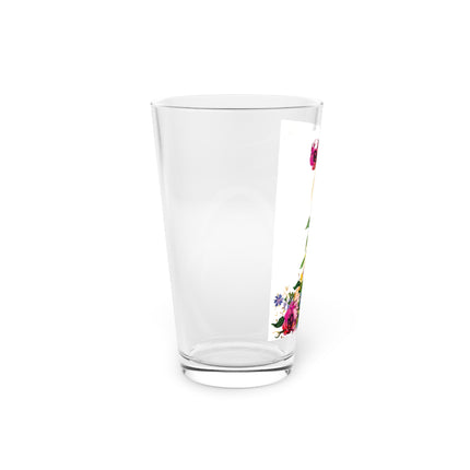 Blooming Splendor Glass, 16oz