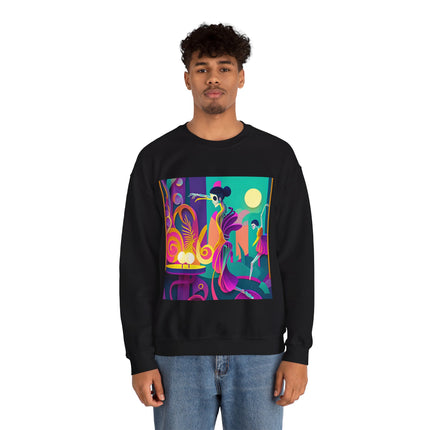 Dance of the Skeleton Ballerinas Unisex Heavy Blend™ Crewneck Sweatshirt