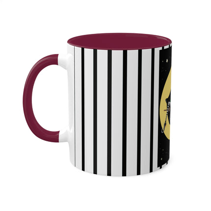 A Witch’s Moonlit Flight Colorful Mugs, 11oz