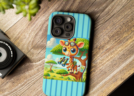 Giraffe Lookout Phone Cases