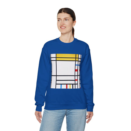 Place de la Concorde by Piet Mondrian Heavy Blend™ Crewneck Sweatshirt