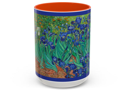 Irises by Vincent Van Gogh Colorful Mugs (11oz, 15oz)