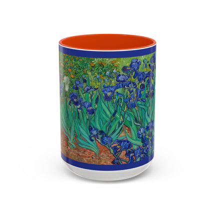 Irises by Vincent Van Gogh Colorful Mugs (11oz, 15oz)