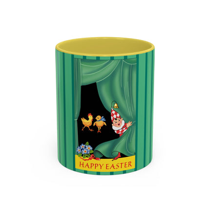 Easter Elf's Whimsy Colorful Mugs (11oz, 15oz)