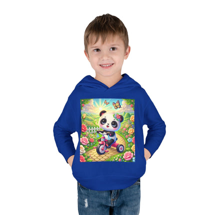 Garden Path Adventure Toddler Pullover Fleece Hoodie