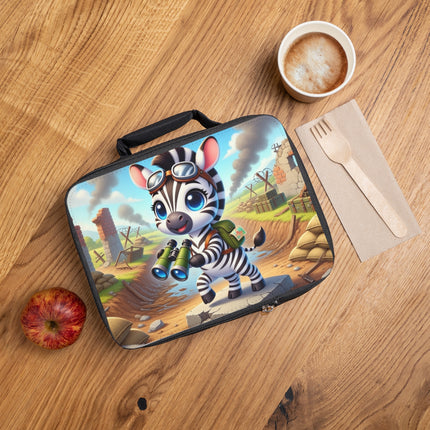 The Zebra Lookout Lunch Bag – Adventure, Curiosity & Explorer Spirit