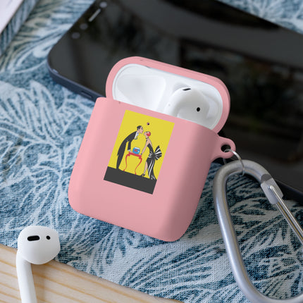 Golden Embrace – 1920s Art Deco AirPods Case