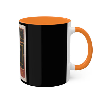 Pompeii Walls Pl.04 by Victor Steeger Colorful Mugs, 11oz