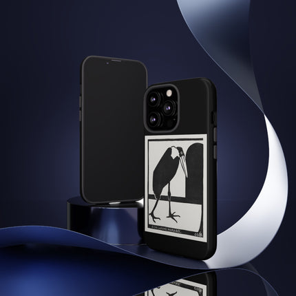 A Lame Marabou by Samuel Jessurun de Mesquita Phone Cases