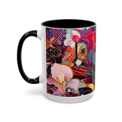 Ethereal Irises Colorful Mugs (11oz, 15oz)