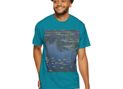 Water Lilies by Claude Monet Unisex Garment-Dyed T-shirt