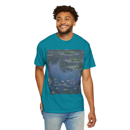 Water Lilies by Claude Monet Unisex Garment-Dyed T-shirt