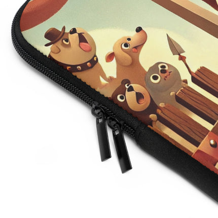 Bulldog Duel Laptop Sleeve