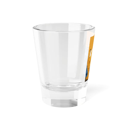 Falcon Mistress Shot Glass – Art Deco Majesty & Mythic Freedom