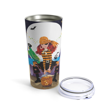 Moonlit Pirate Halloween Tumbler 20oz