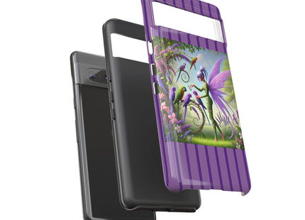 Lavender-Winged Fairy Phone Cases