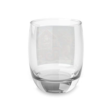 Playful Dragon's Christmas Whiskey Glass