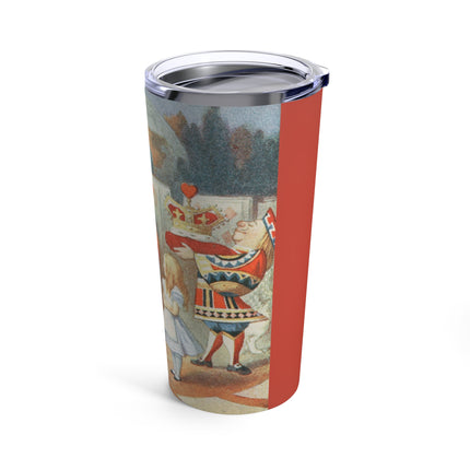 Off with her head! Off with— by Sir John Tenniel Tumbler 20oz