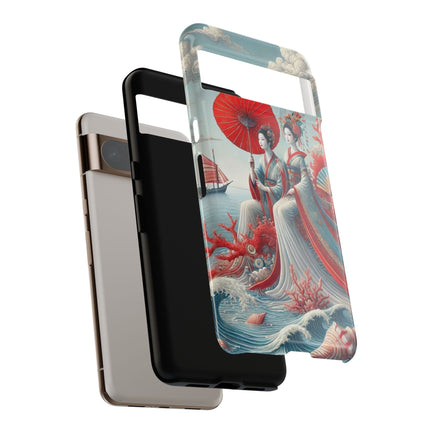 Ladies by the Quiet Sea Phone Cases
