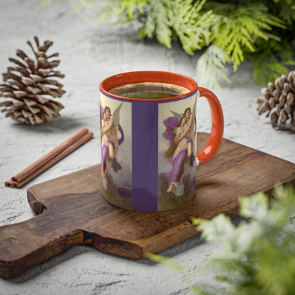 The Abduction of Psyche by William Bouguereau Colorful Mugs, 11oz