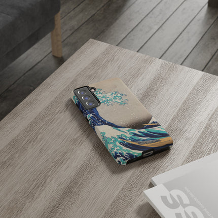 The Great Wave off Kanagawa by Katsushika Hokusai Phone Cases