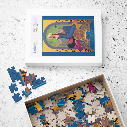 December & Tanzanite (from the Gem Series) by Sofia Chiostri Puzzle (110, 252, 500-Piece)