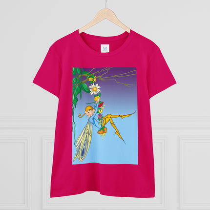A Fairy’s Delight Women's Midweight Cotton Tee