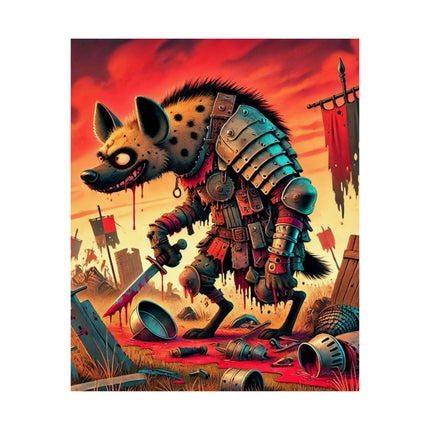 🦴🐾 The Cunning Scavenger Matte Vertical Poster – Survival, Strategy & Dark Fantasy