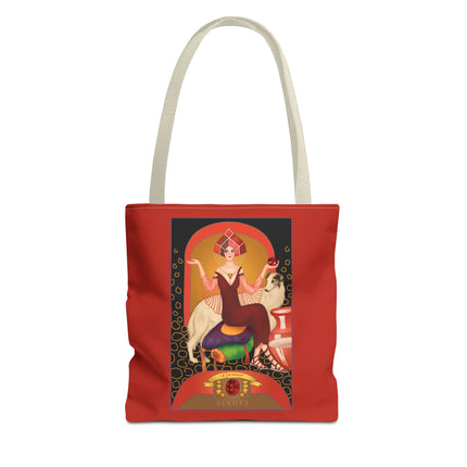 Astrology Gem Series: January & Garnet Tote Bag