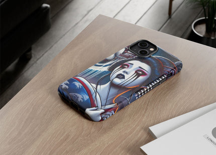 Geisha’s Black Ink Tears Phone Cases