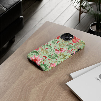 Flower Illustration by Owen Jones Phone Cases
