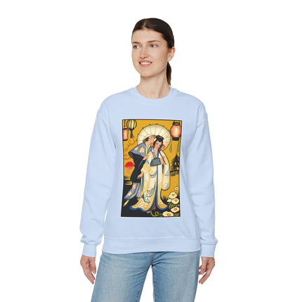Golden Embrace Heavy Blend™ Crewneck Sweatshirt