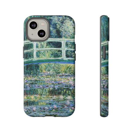 Water Lilies and Japanese Bridge by Claude Monet Phone Cases