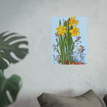 Daffodil Fairy Fine Art Posters